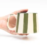 Coffee Mug - Olive Stripe