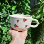 Ceramic Handmade Mug - Watermelon