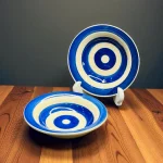Evil Eye pasta plate 7 inch
