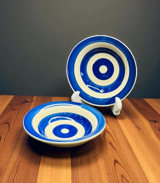 Evil Eye pasta plate 7 inch